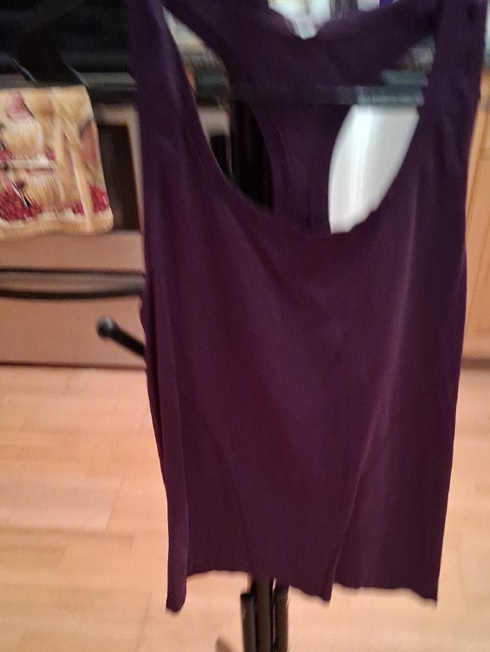 Fabletics Deep Plum Racerback Tank - Picture 3 of 6